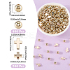 600Pcs 2 Styles CCB Plastic Beads CCB-SP0001-15B-2