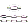 Ion Plating(IP) 304 Stainless Steel Paperclip Chains CHS-F010-01B-MC-01-1
