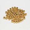 Rack Plating and Vacuum Plating Brass Round Spacer Beads X-KK-I598-03G-RS-2