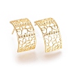 Brass Stud Earrings Findings X-KK-S345-188-2