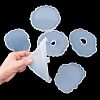 DIY Cup Mat Resin Casting Silicone Molds Kits DIY-OC0002-72-3