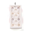 Resin Pendants RESI-E017-C09-3