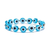 5Pcs 5 Style Polymer Clay Heishi Beaded Stretch Bracelets Set BJEW-JB07540-02-7