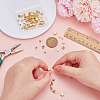 100Pcs 10 Styles Brass Spacer Beads KK-ME0003-80-3