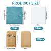 5 Inch PU Leather Cover Garden Seed Storage Organizer 2-Ring Binder Album DIY-FH0009-80A-2
