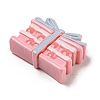 Spring Cherry Blossoms Theme Opaque Resin Cake with Bowknot Decoden Cabochons LS-RESI-E055-02H-2