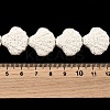 Dyed Natural Lava Rock Beads Strands G-A264-A04-01D-4