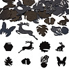 32Pcs 8 Styles Acrylic Wine Glass Charms OACR-TA0003-96-1