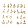 26Pcs 304 Stainless Steel Letter A~Z Charms STAS-P411-01G-1