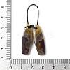 2Pcs Natural Mexican Agate Pendants G-B105-01F-3