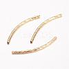 Brass Tube Beads KK-D519-01G-NR-1