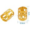Aluminum Wire Hair Coil Cuffs ALUM-PH0003-02-3