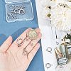 GOMAKERER 24Pcs 4 Styles 304 Stainless Steel Spring Ring Clasps STAS-GO0001-22-3