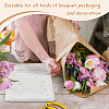 Organza Mesh Flower Bouquets Wrapping Paper OCOR-WH0092-34A-6