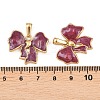 304 Stainless Steel Enamel Pendants STAS-P438-11G-3
