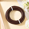 Braided Leather Cord with Core WL-CL0001-01C-7