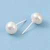 Hypoallergenic Bioceramics Zirconia Ceramic Stud Earrings EJEW-C111-18-2