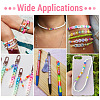 100Pcs 5 Styles Transparent Acrylic Beads OACR-TA0003-48A-9