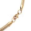 304 Stainless Steel Necklaces NJEW-E080-05G-4