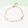 Religion 304 Stainless Steel Link Bracelets LS-BJEW-F524-05A-G-1