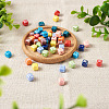 50Pcs 10 Style Handmade Porcelain Bead Strand PORC-FW0001-03-6