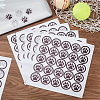 Olycraft 26 Sheets 2 Styles PVC Plastic Waterproof Stickers DIY-OC0004-24C-5