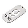 304 Stainless Steel Pendants STAS-D200-02J-P-2