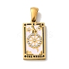 304 Stainless Steel Pendants STAS-C100-02E-G-1