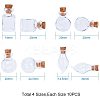 Glass Jar Glass Bottles AJEW-PH0015-06-3
