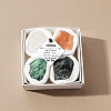 4Pcs 12 Zodiac Signs Series Natural Mixed Gemstone Decorations DJEW-B016-04-1