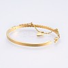 304 Stainless Steel Bangles BJEW-P223-09G-3