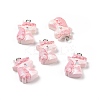Opaque Resin Pendants RESI-J023-14A-3