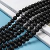 Natural Lava Rock Round Bead Strands LS-G-M169-8mm-03-6