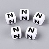 Opaque Acrylic Beads SACR-N020-04A-N-1