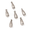 201 Stainless Steel Tail Chain Drop Charms STAS-D061-04E-P-2