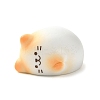 Lying Cat Resin Sculpture Display Decorations DJEW-V001-01H-1