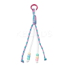 6Pcs Polyester & Spandex Parachute Cord Pendant Decorations HJEW-JM03794-4