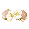 Alloy Enamel Pendants X1-ENAM-D051-17B-G-3