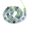 Natural Fluorite Beads Strands G-S150-38-6mm-3