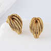 Geometric 304 Stainless Steel Stud Earrings for Women PP5518-5