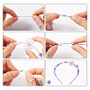 DIY Cute Cartoon Hair Band Bracelet Making Kit DIY-TA0003-88-5