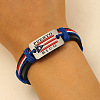 PU Leather Cord Bracelets FS-WG46779-07-1