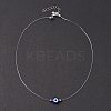 Lampwork Pendant Necklaces for Women NJEW-JN04800-5