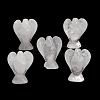 Natural Quartz Crystal Gemstone Carved Angle Figurines GG-CBA8396-A19-1