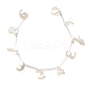 10Pcs 10 Styles Natural Freshwater Shell Beads BSHE-Z008-11-1