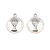 Tibetan Style Alloy Pendants FIND-C083-01AS-1