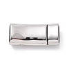 Tibetan Style 304 Stainless Steel Magnetic Clasps with Glue-in Ends LS-STAS-G276-28AS-2