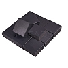 BENECREAT Kraft Paper Cardboard Jewelry Boxes CBOX-BC0001-17-4