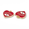 Alloy Enamel Pendants X-ENAM-K066-08A-3