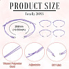 20Pcs Waxed Polyester Cord Bracelet Making AJEW-TAC00090-3